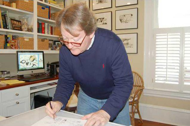 Robert Ariail at work.JPG