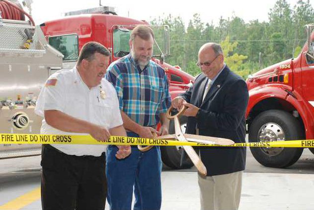Elgin fire station dedication