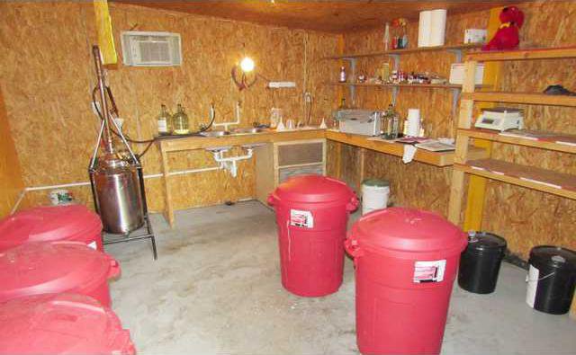 Branham liquour still