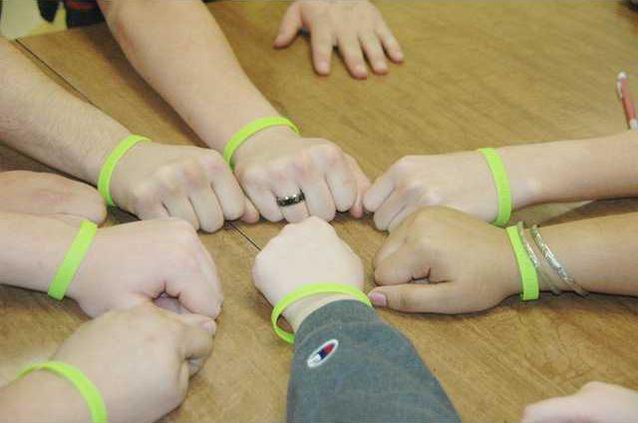 Standup to bullying bracelets