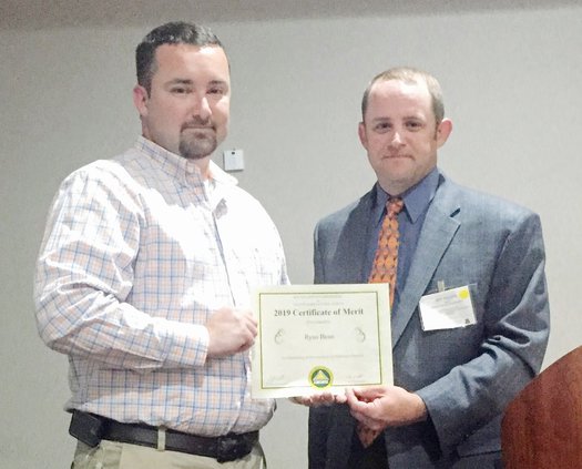 Ryan Bean - Award