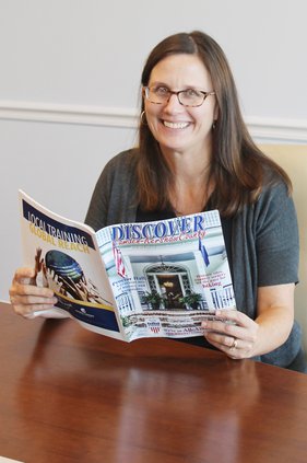Amy Reading Magazine
